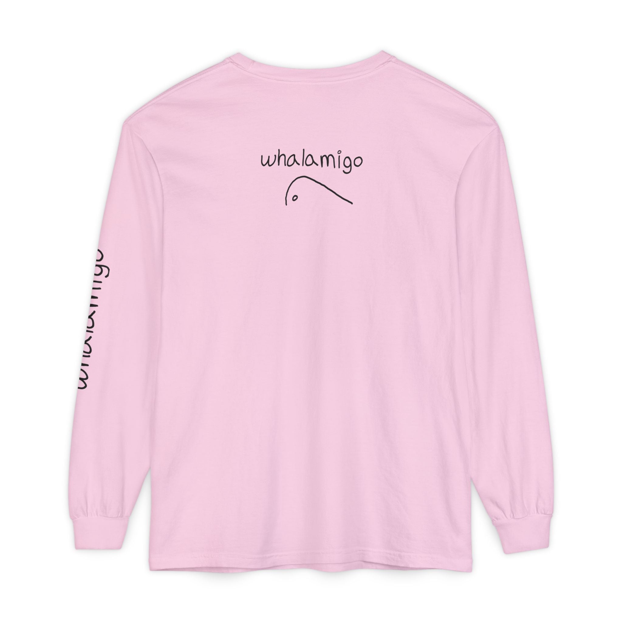 Pelamigo Long Sleeve T-Shirt — Hand-Drawn Ink to Fabric Print