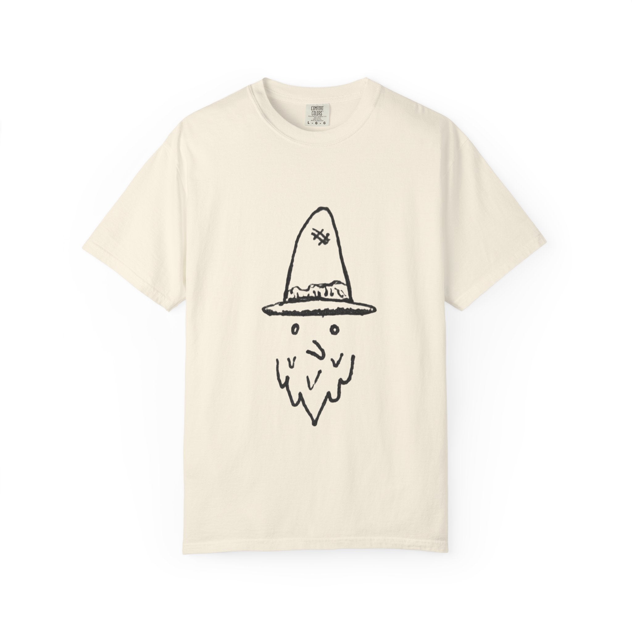 Whalawizard T-Shirt - Hand-Drawn Ink to Fabric Print