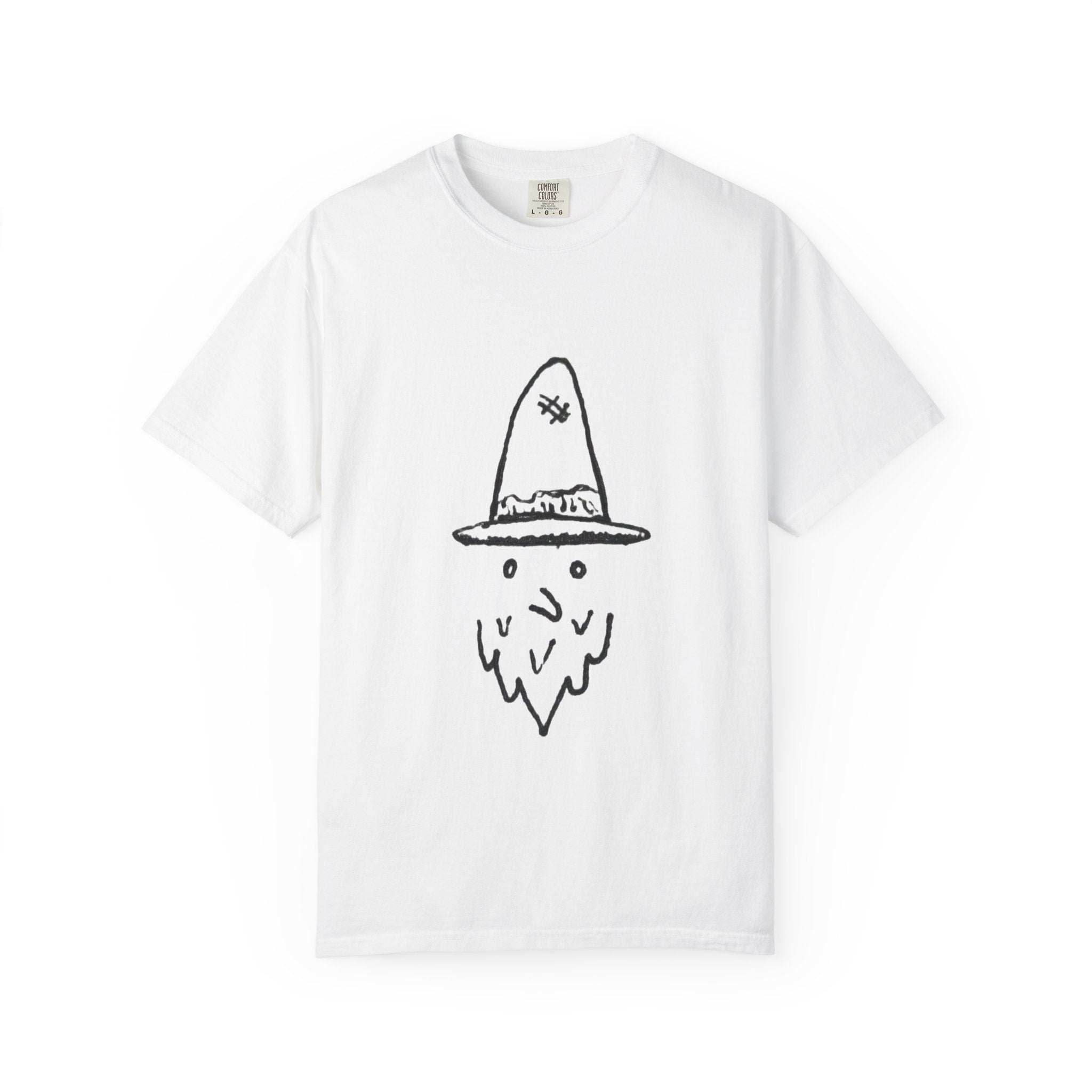 Whalawizard T-Shirt - Hand-Drawn Ink to Fabric Print