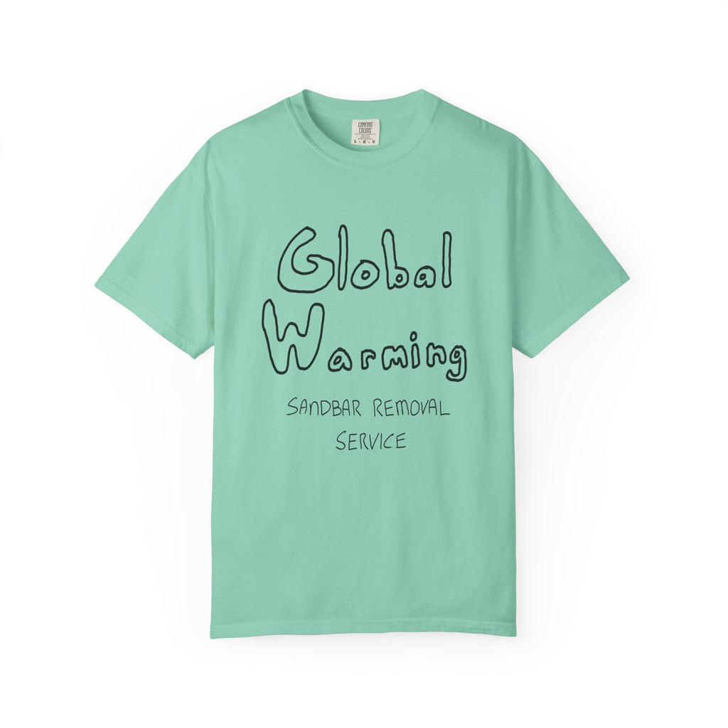 Global Warning T-Shirt - Hand-Drawn Ink to Fabric Print
