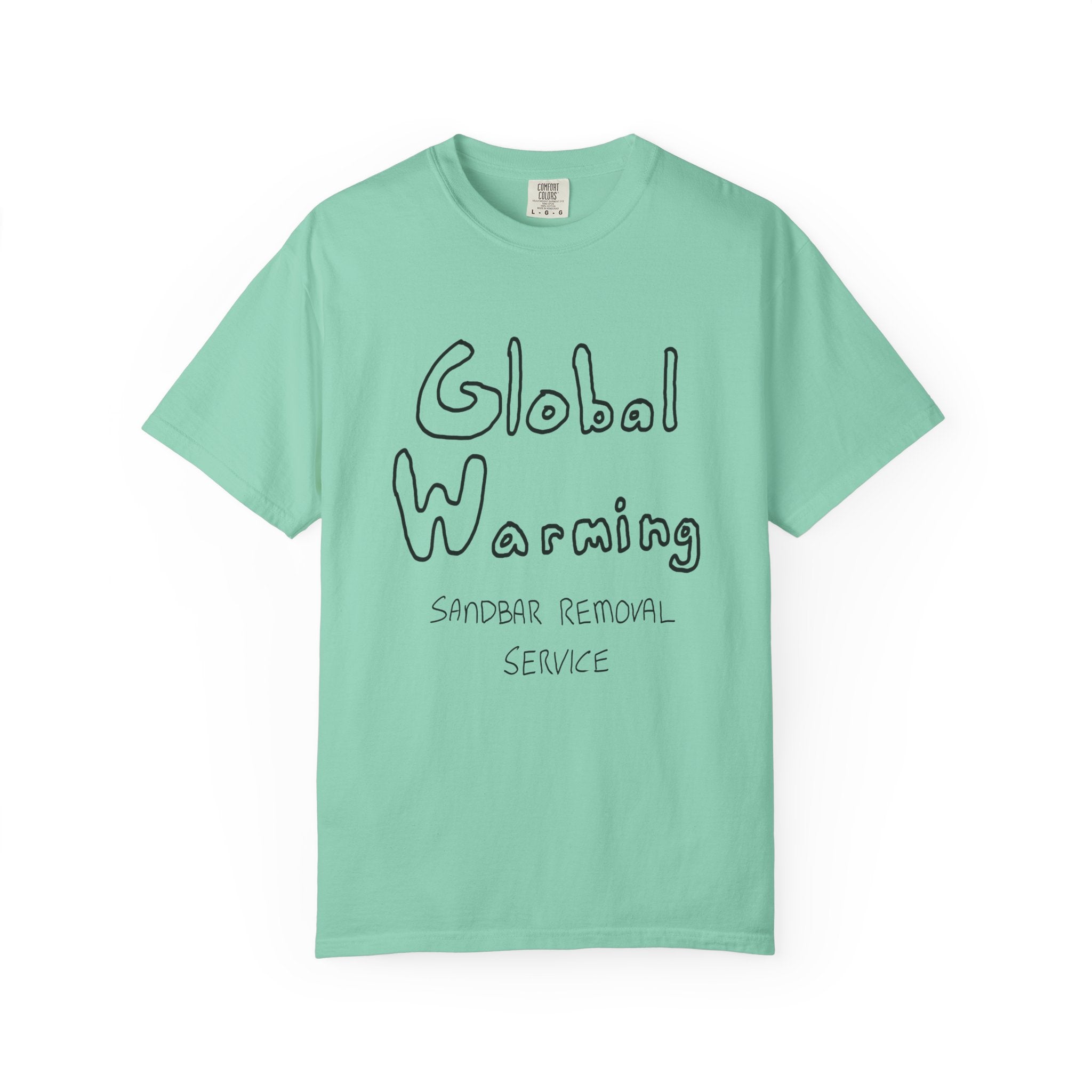 Global Warning T-Shirt - Hand-Drawn Ink to Fabric Print