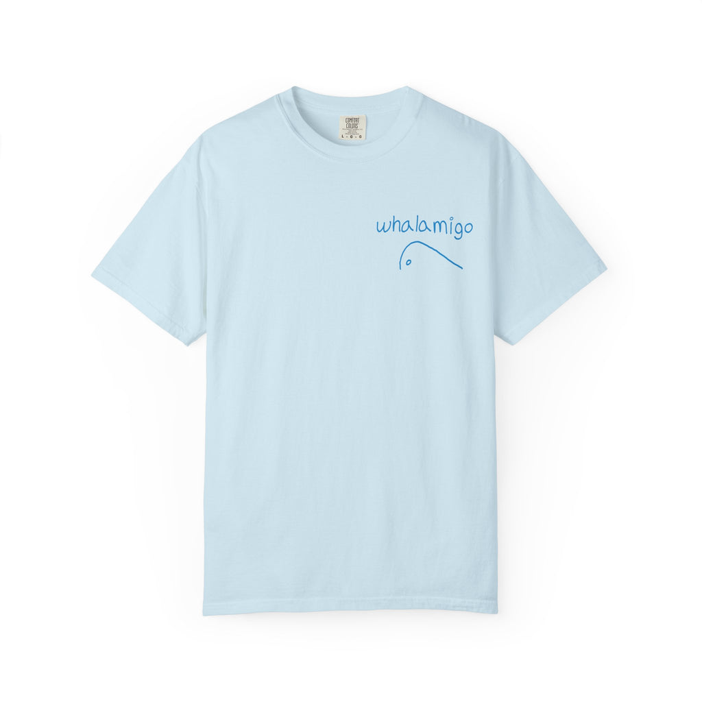 Logomigo T-Shirt - Blue Ink to Fabric Print