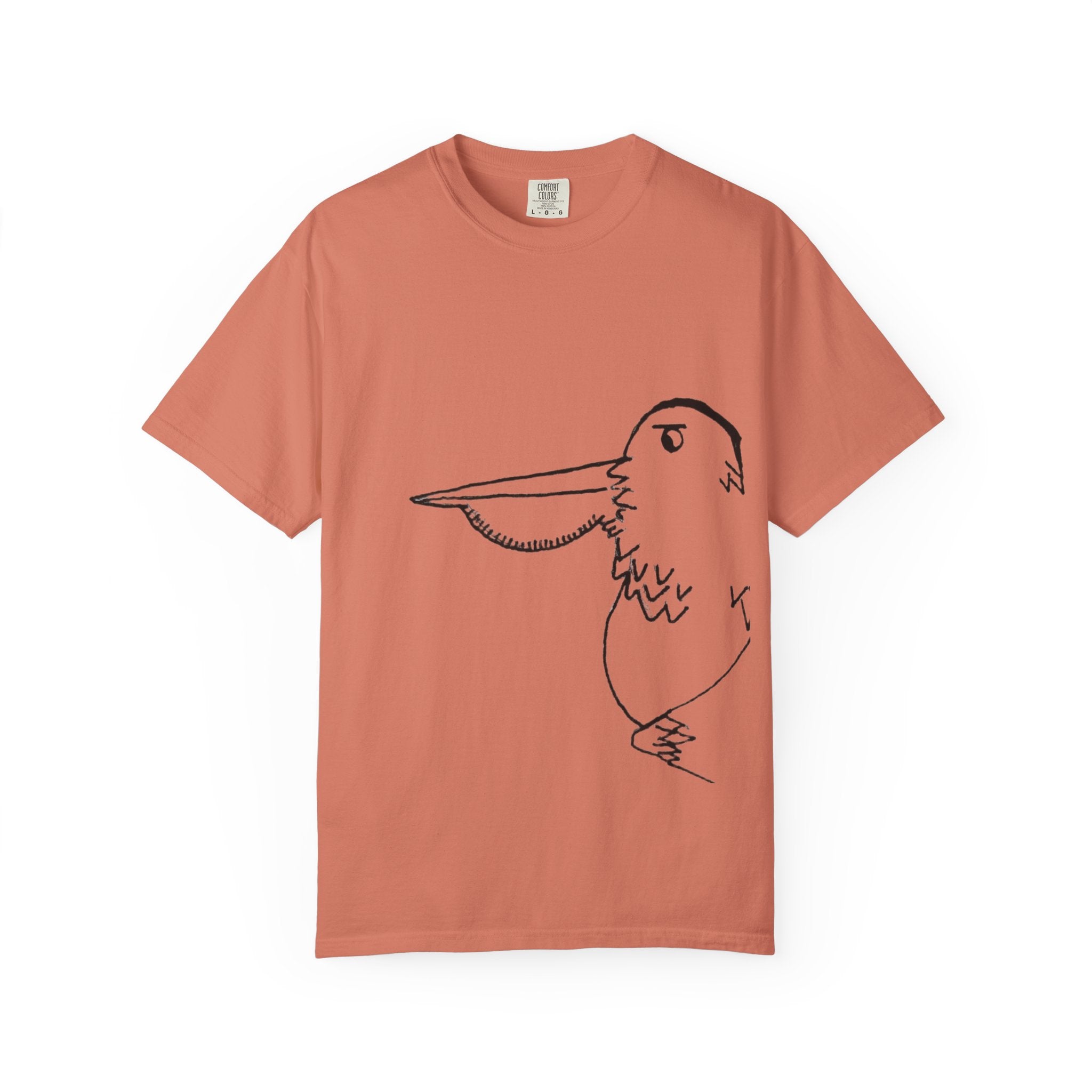 Pelamigo T-Shirt - Hand-Drawn Ink to Fabric Print