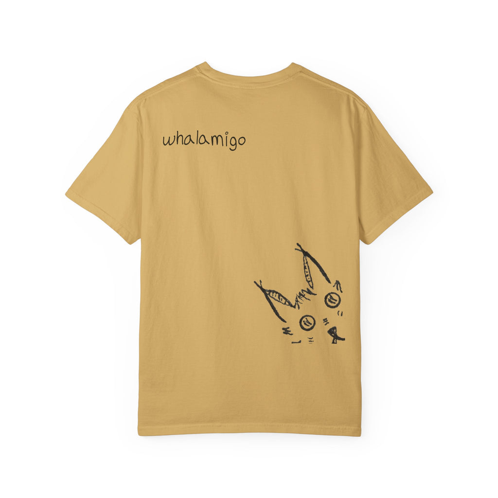L'chats Wildcat T-Shirt - Hand-Drawn Ink to Fabric Print