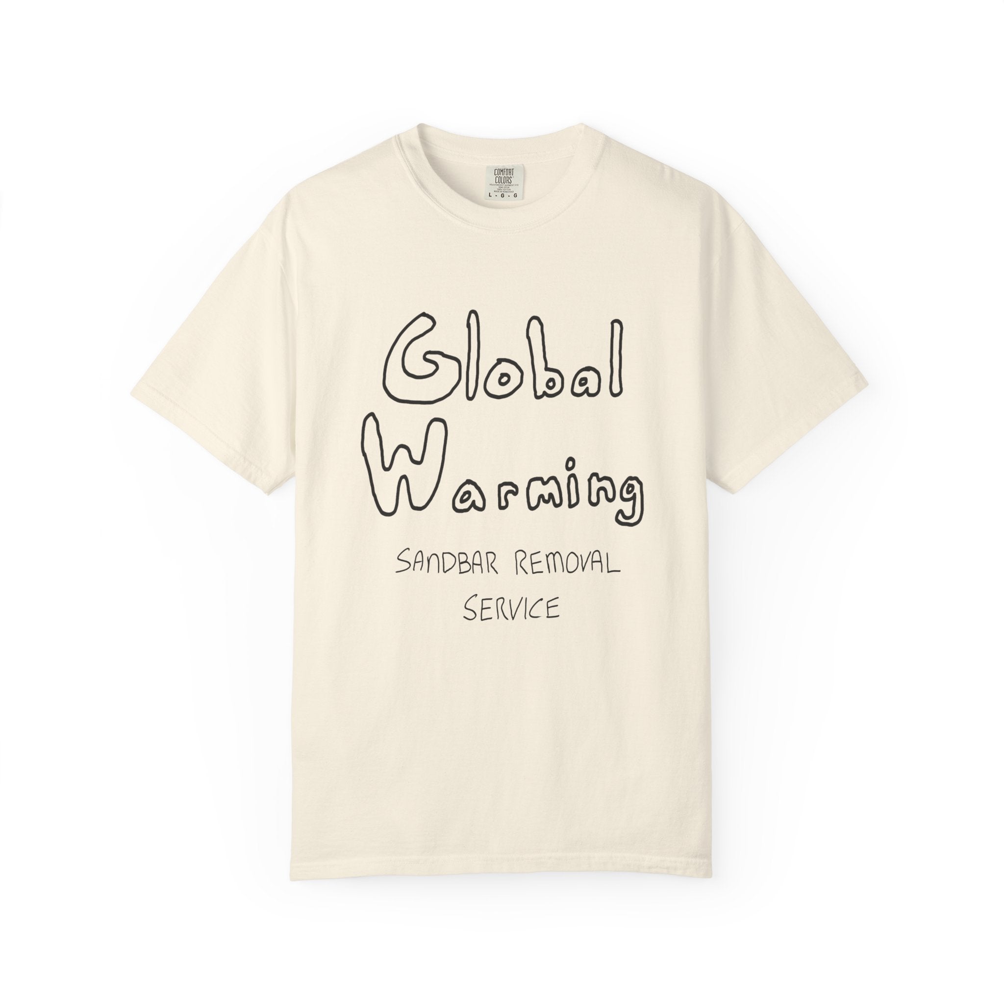 Global Warning T-Shirt - Hand-Drawn Ink to Fabric Print