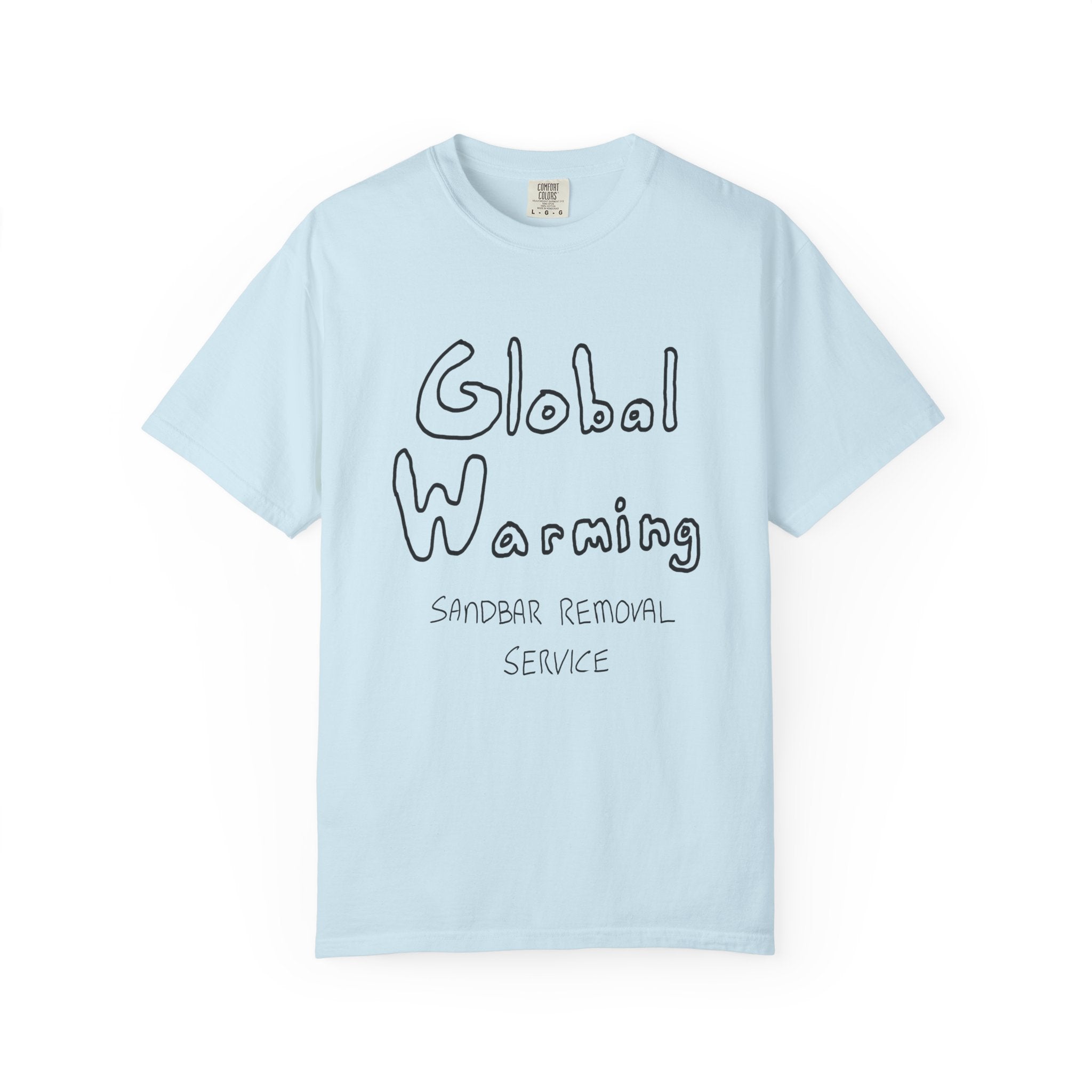 Global Warning T-Shirt - Hand-Drawn Ink to Fabric Print