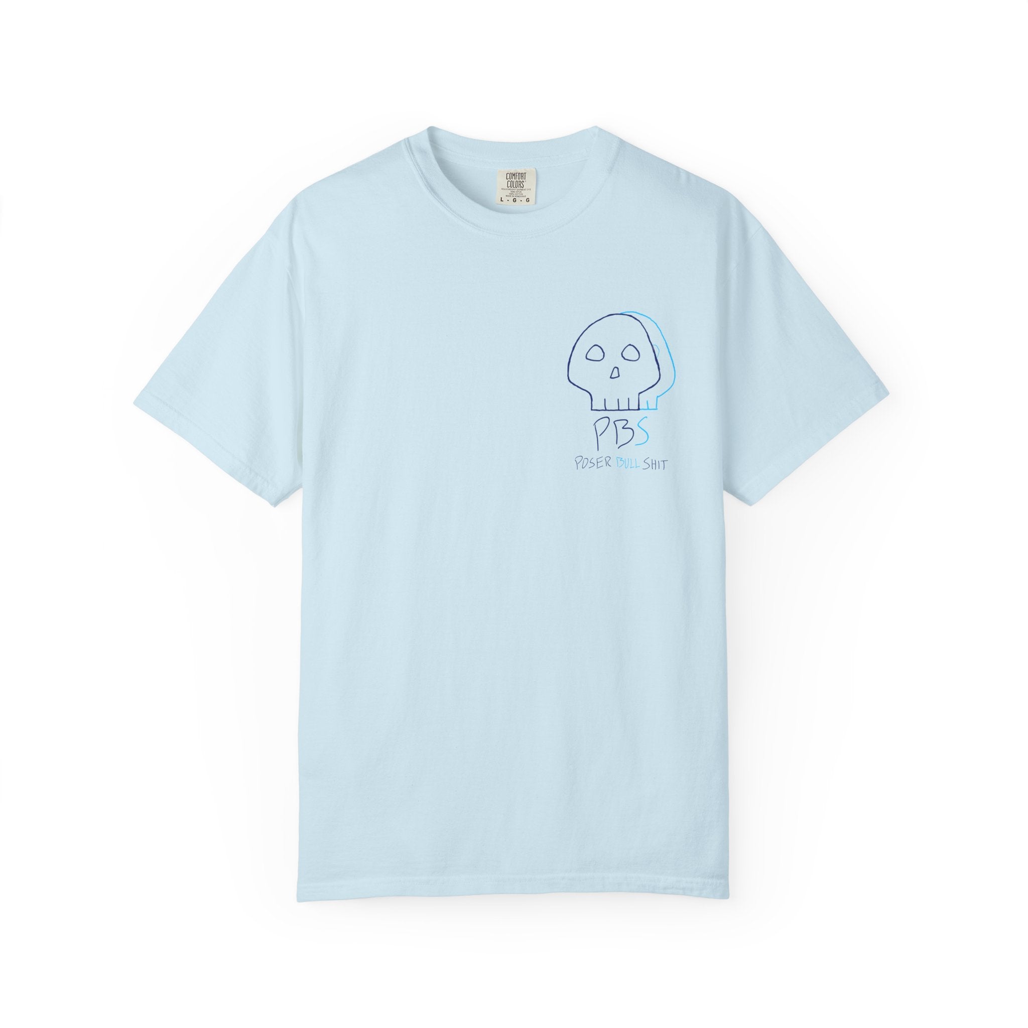 Public BroCasting T-Shirt - Hand-Drawn, Ink to Fabric Print