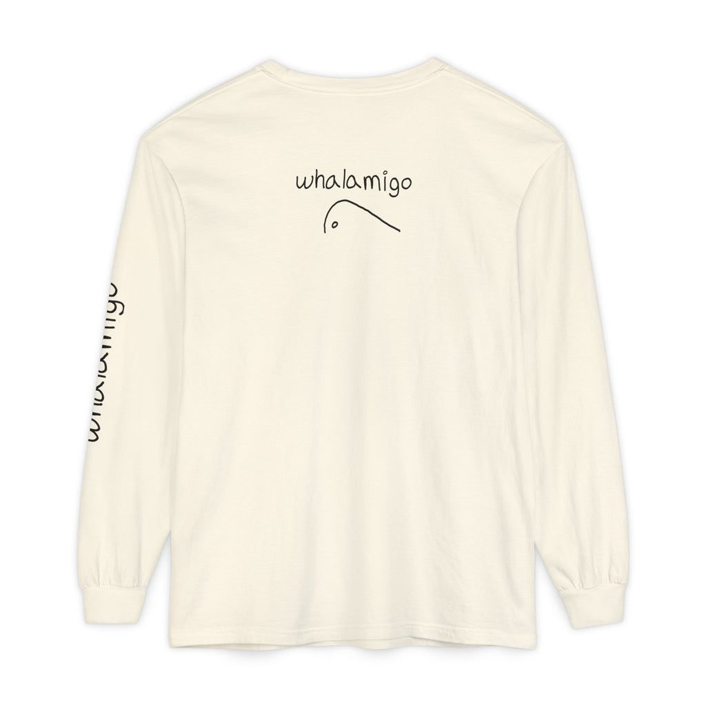 Pelamigo Long Sleeve T-Shirt — Hand-Drawn Ink to Fabric Print