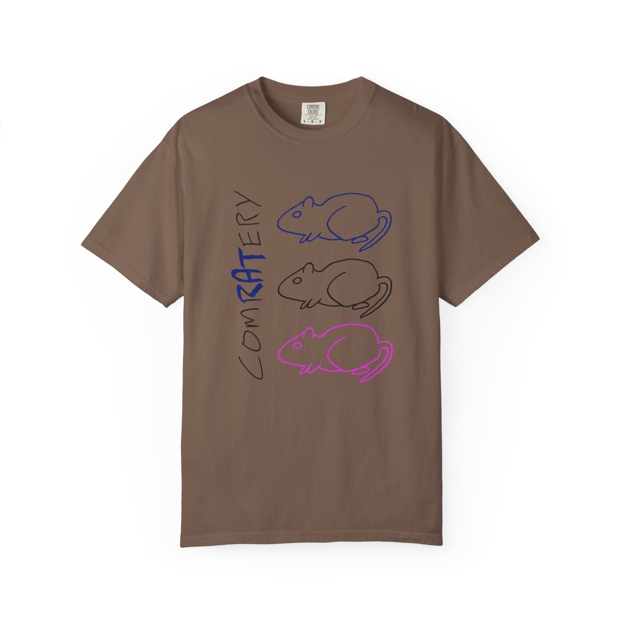 'Comratery' T-Shirt - Hand-Drawn Ink to Fabric Print