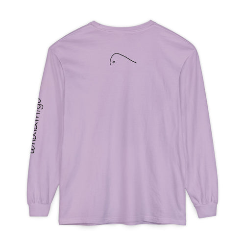 'Callout' Long Sleeve T-Shirt — Hand-Drawn Ink to Fabric Print