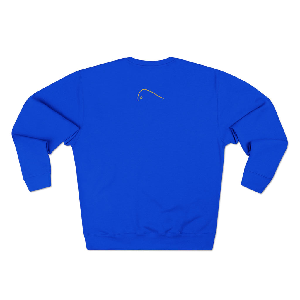 Logomigo Crewneck Sweatshirt - Yellow Ink to Fabric Print