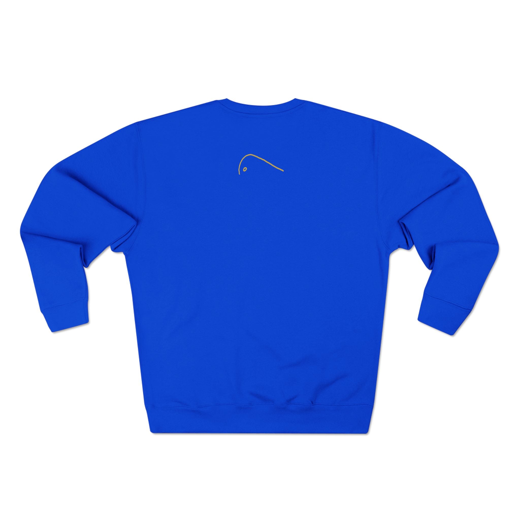 Logomigo Crewneck Sweatshirt - Yellow Ink to Fabric Print
