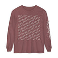 Localmigo Long Sleeve T-Shirt — White Ink to Fabric Print