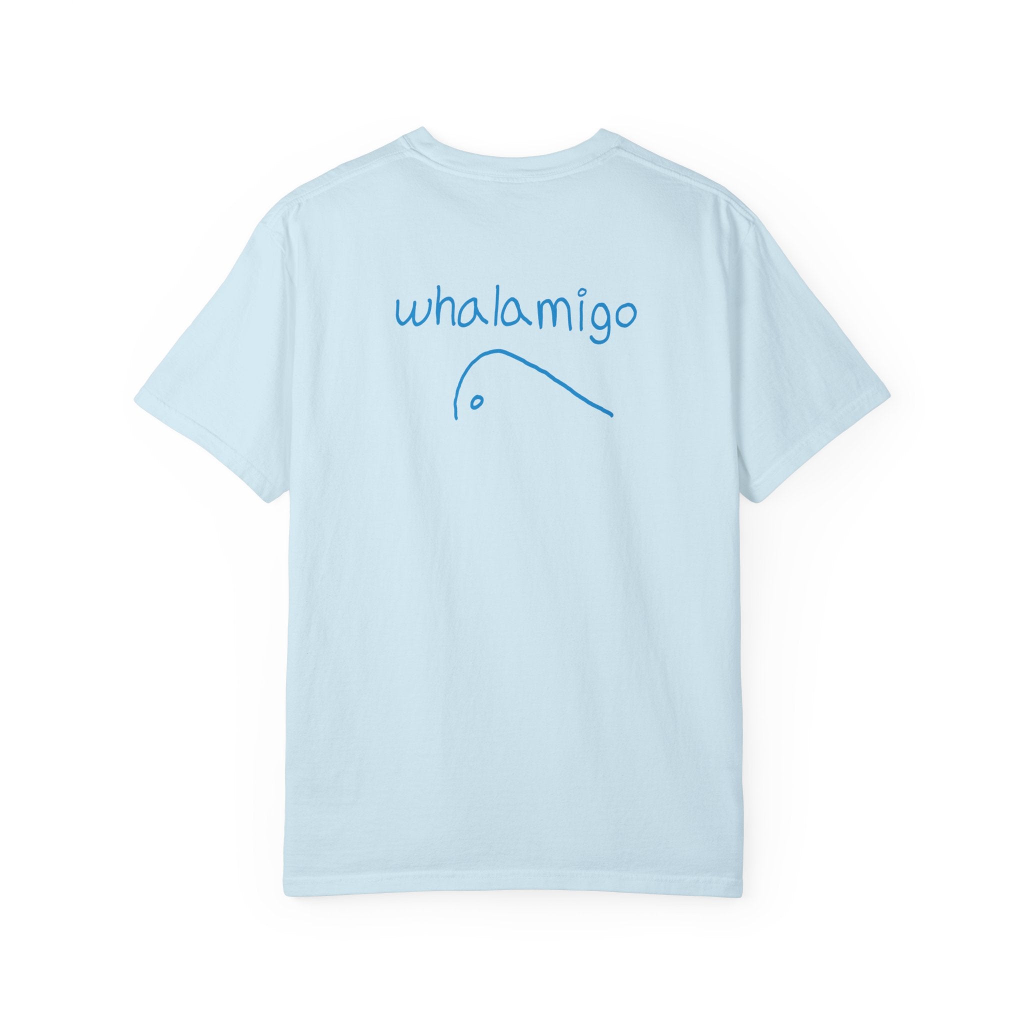 Logomigo T-Shirt - Blue Ink to Fabric Print