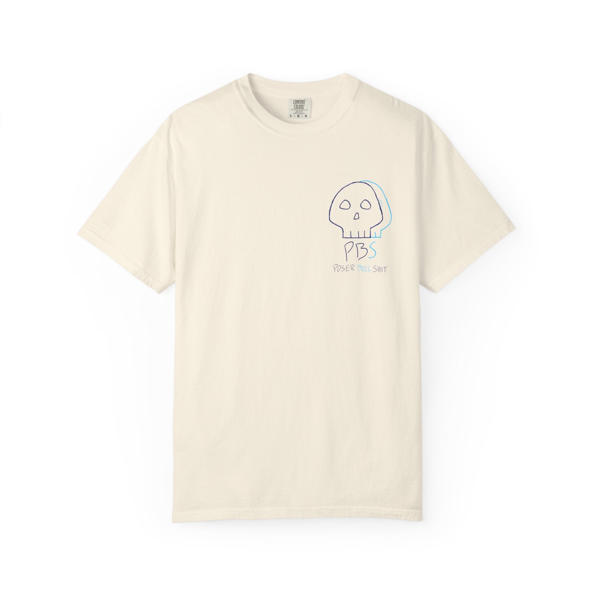 Public BroCasting T-Shirt - Hand-Drawn, Ink to Fabric Print