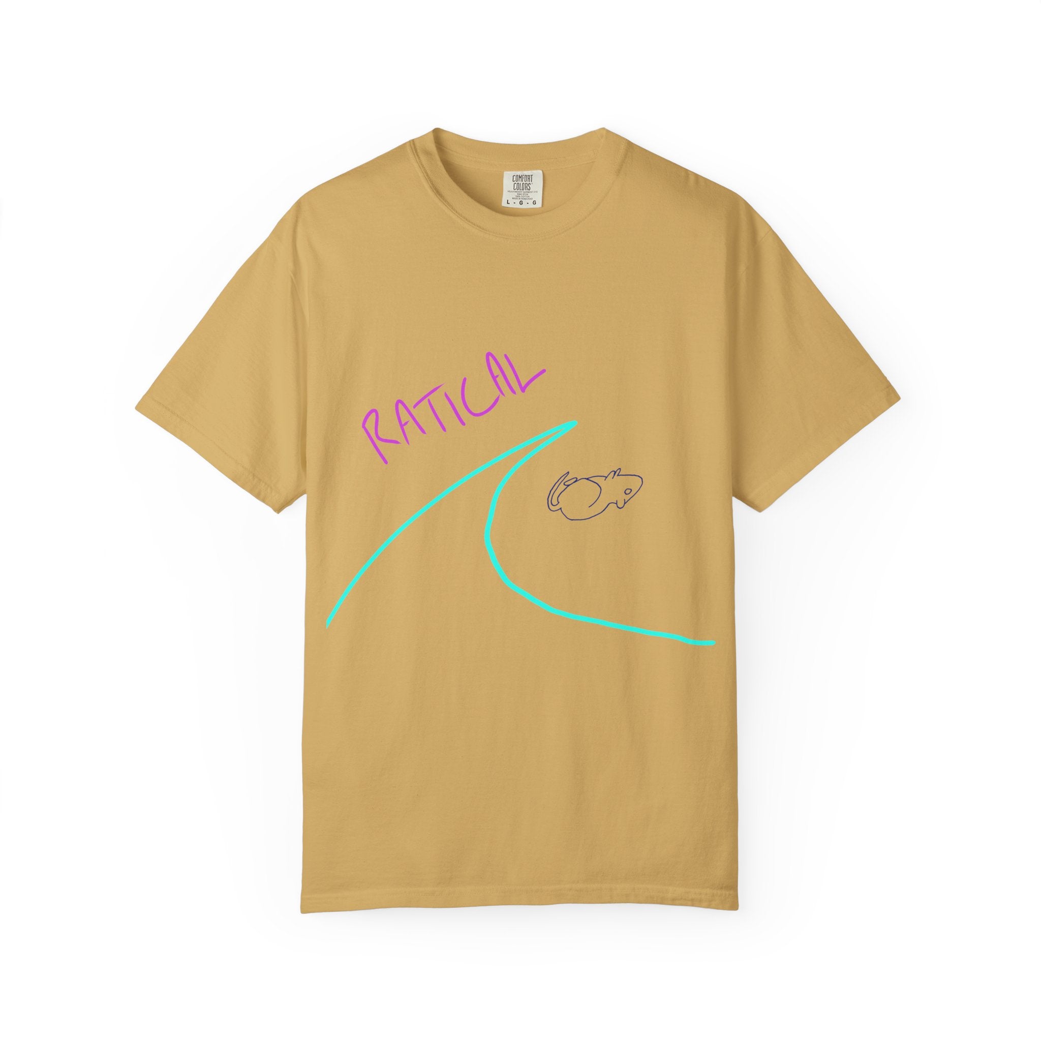 Ratical T-Shirt - Hand-Drawn Ink to Fabric Print