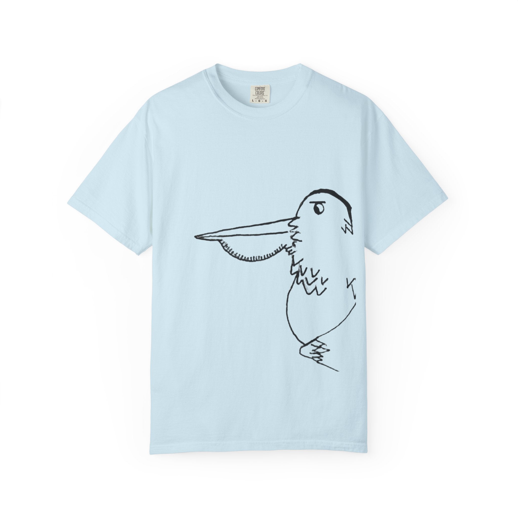 Pelamigo T-Shirt - Hand-Drawn Ink to Fabric Print