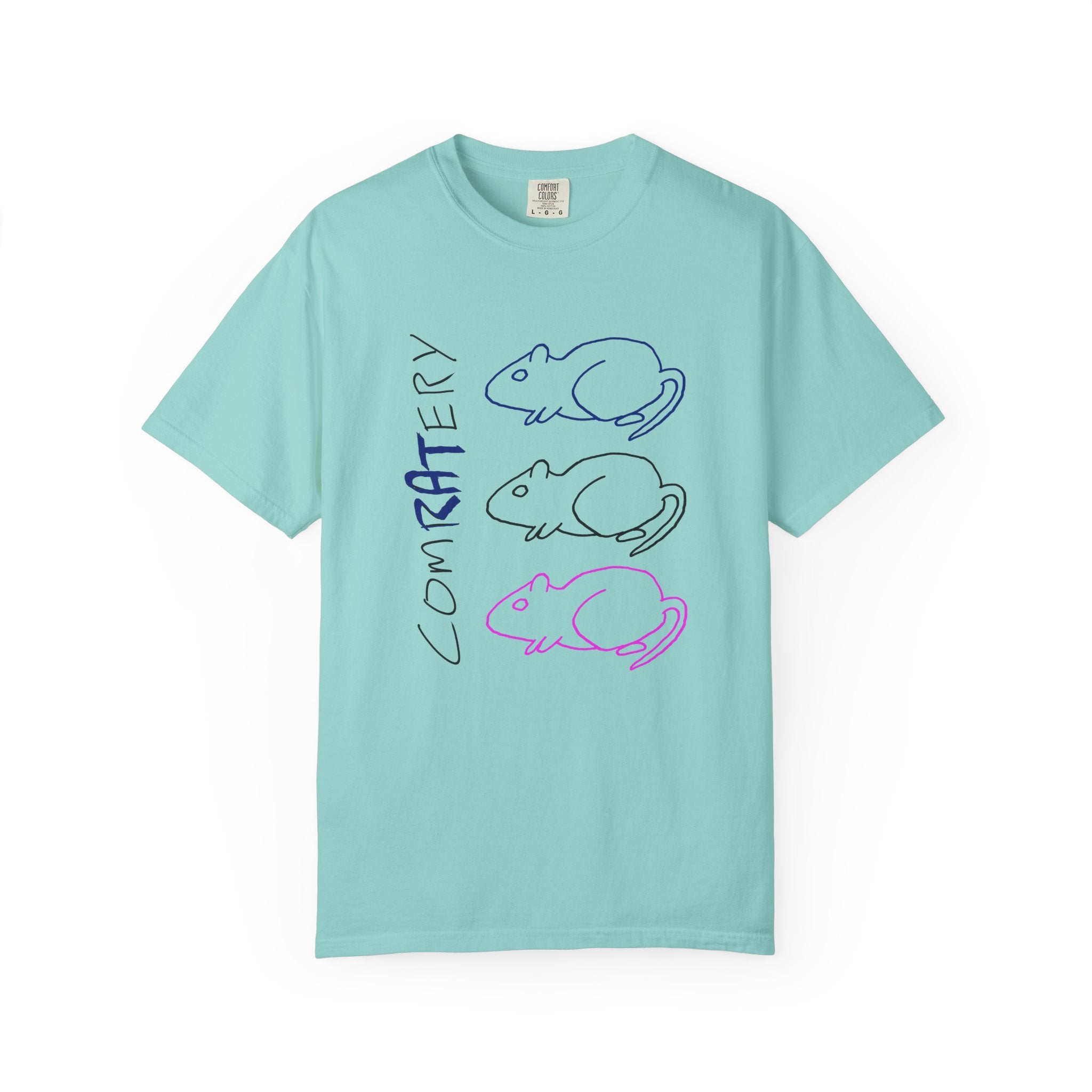 'Comratery' T-Shirt - Hand-Drawn Ink to Fabric Print