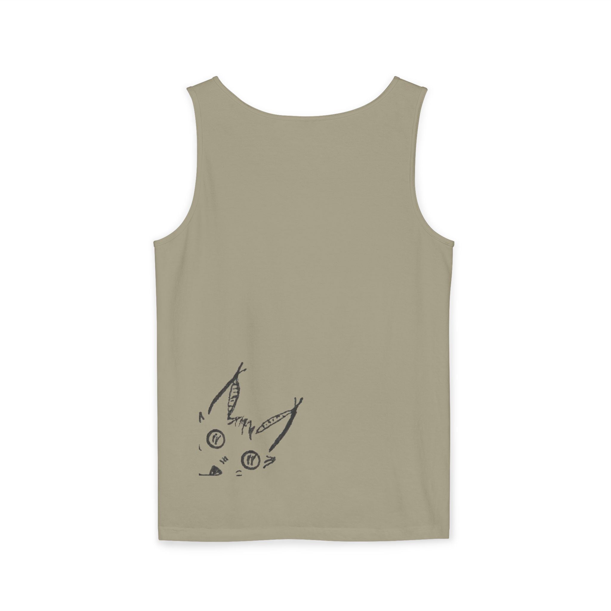 L'chats Wildcat Tank Top — Hand-Drawn Ink to Fabric Print
