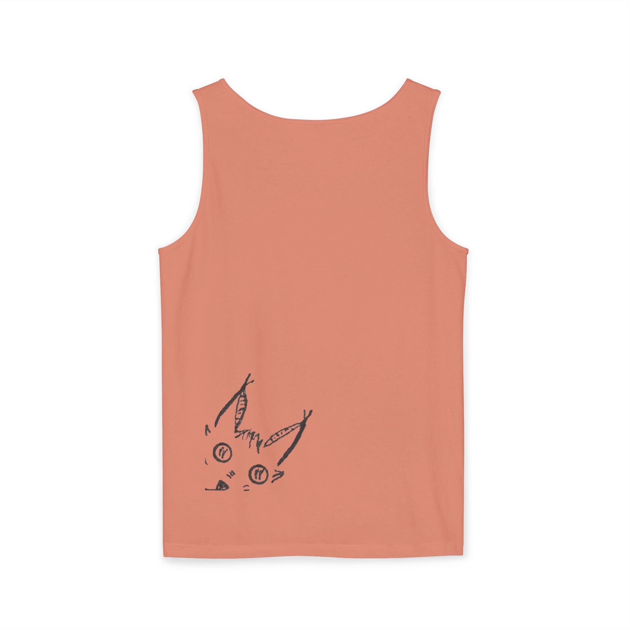L'chats Wildcat Tank Top — Hand-Drawn Ink to Fabric Print