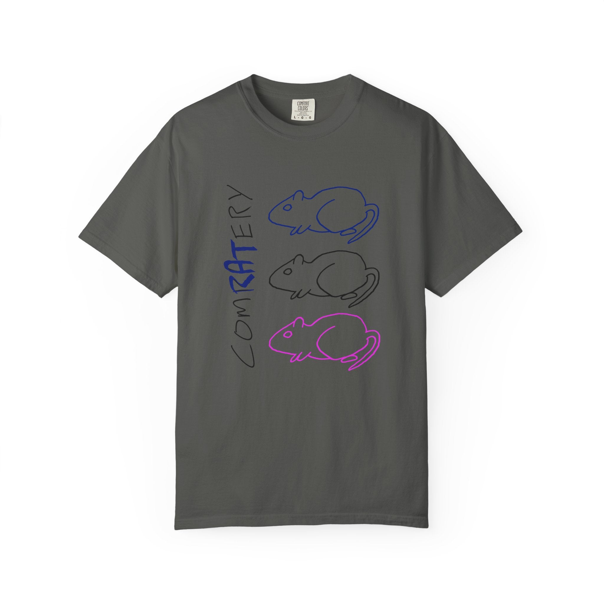 'Comratery' T-Shirt - Hand-Drawn Ink to Fabric Print