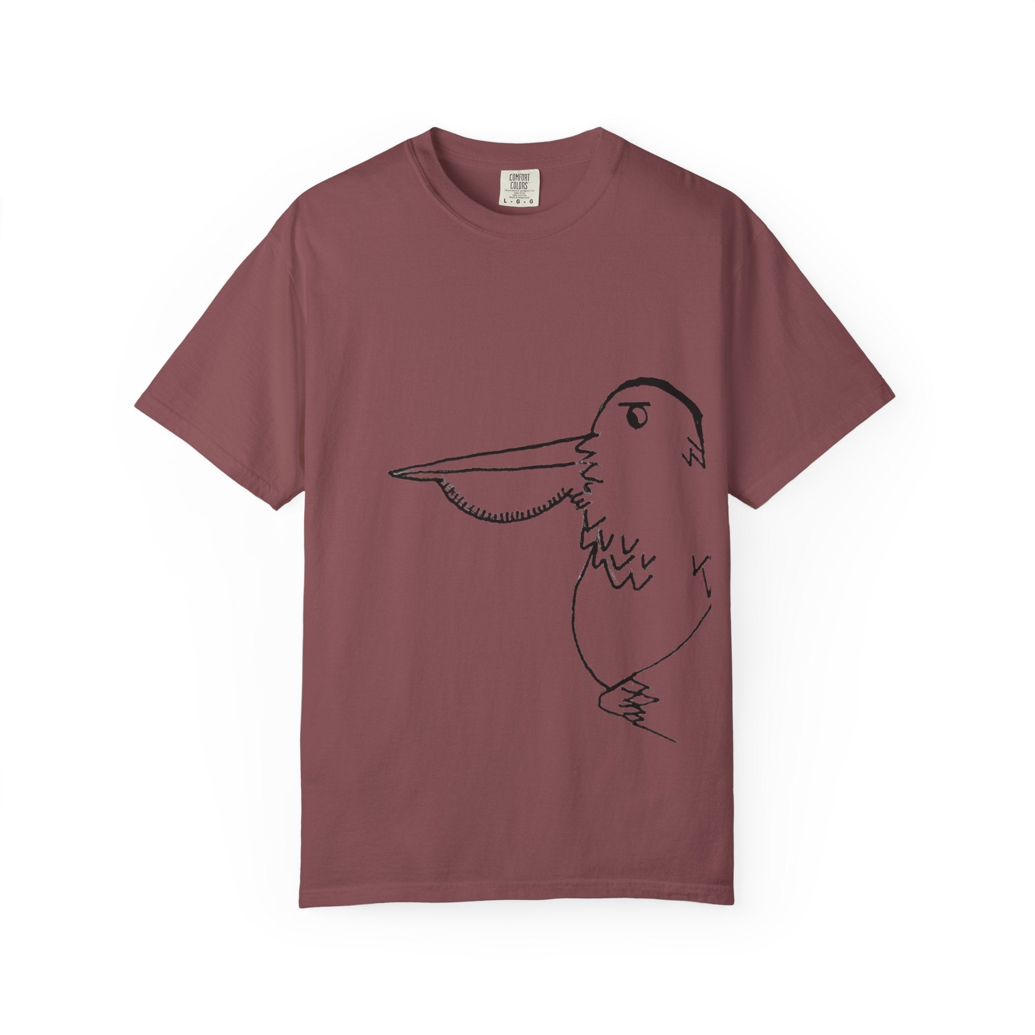 Pelamigo T-Shirt - Hand-Drawn Ink to Fabric Print