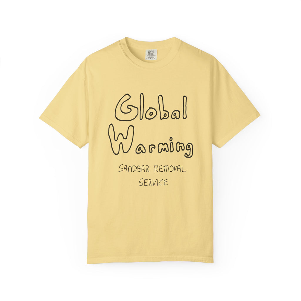 Global Warning T-Shirt - Hand-Drawn Ink to Fabric Print
