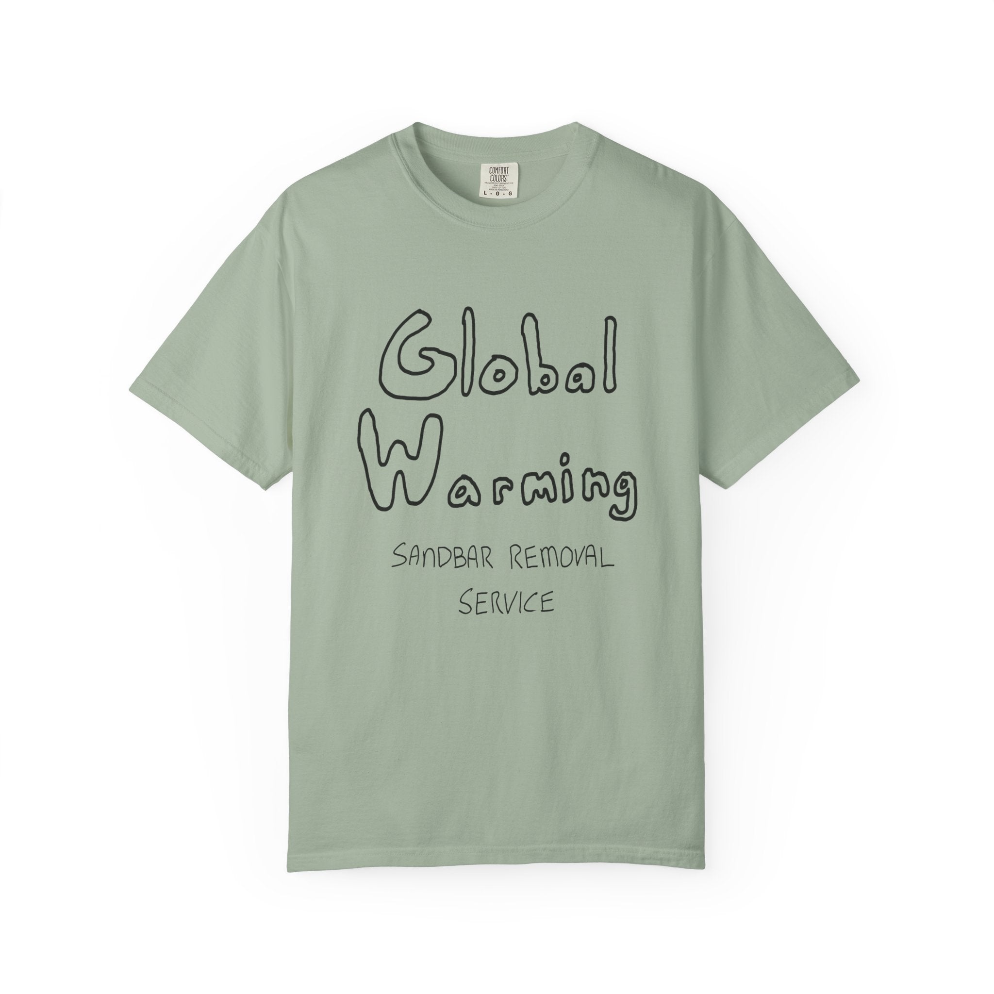 Global Warning T-Shirt - Hand-Drawn Ink to Fabric Print