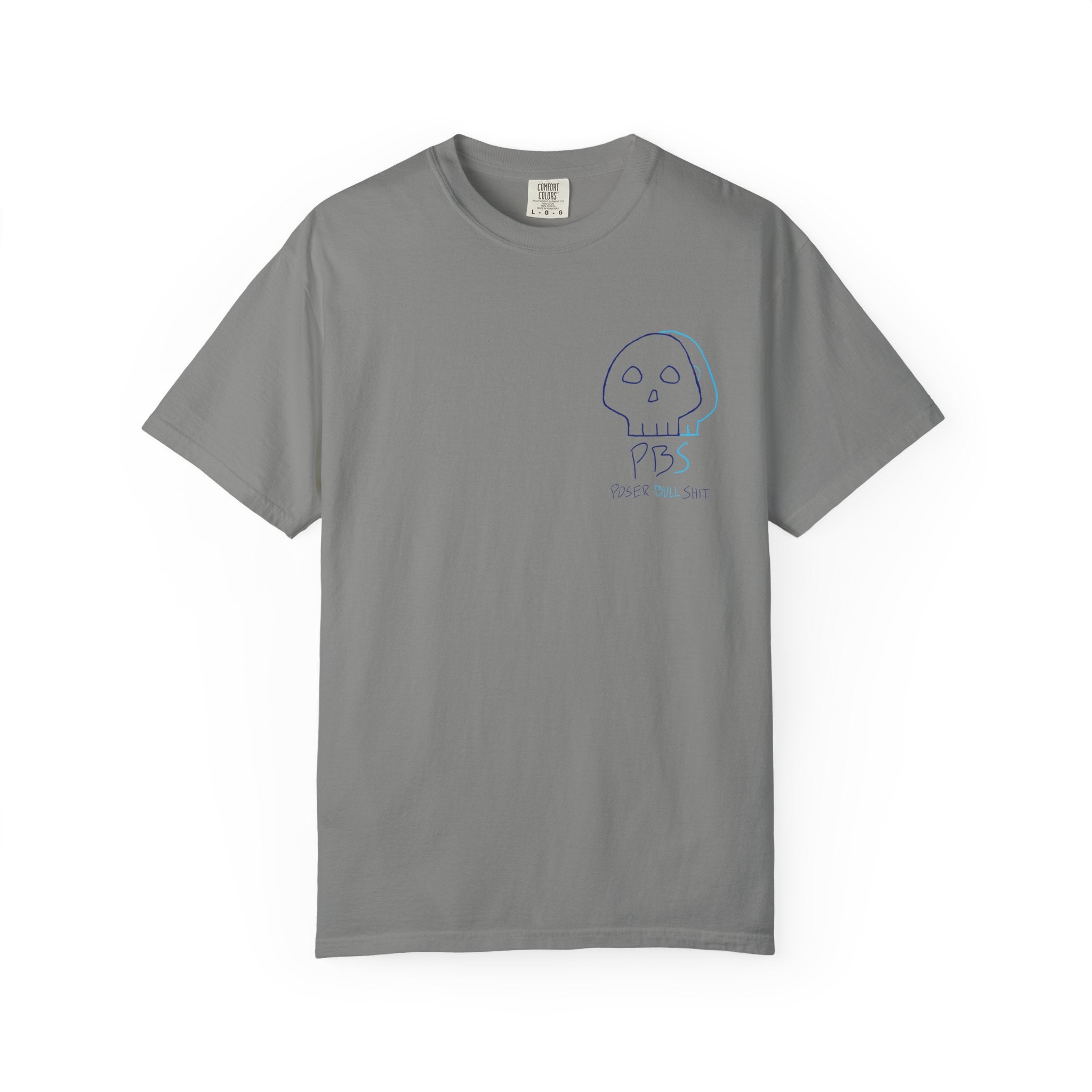 Public BroCasting T-Shirt - Hand-Drawn, Ink to Fabric Print