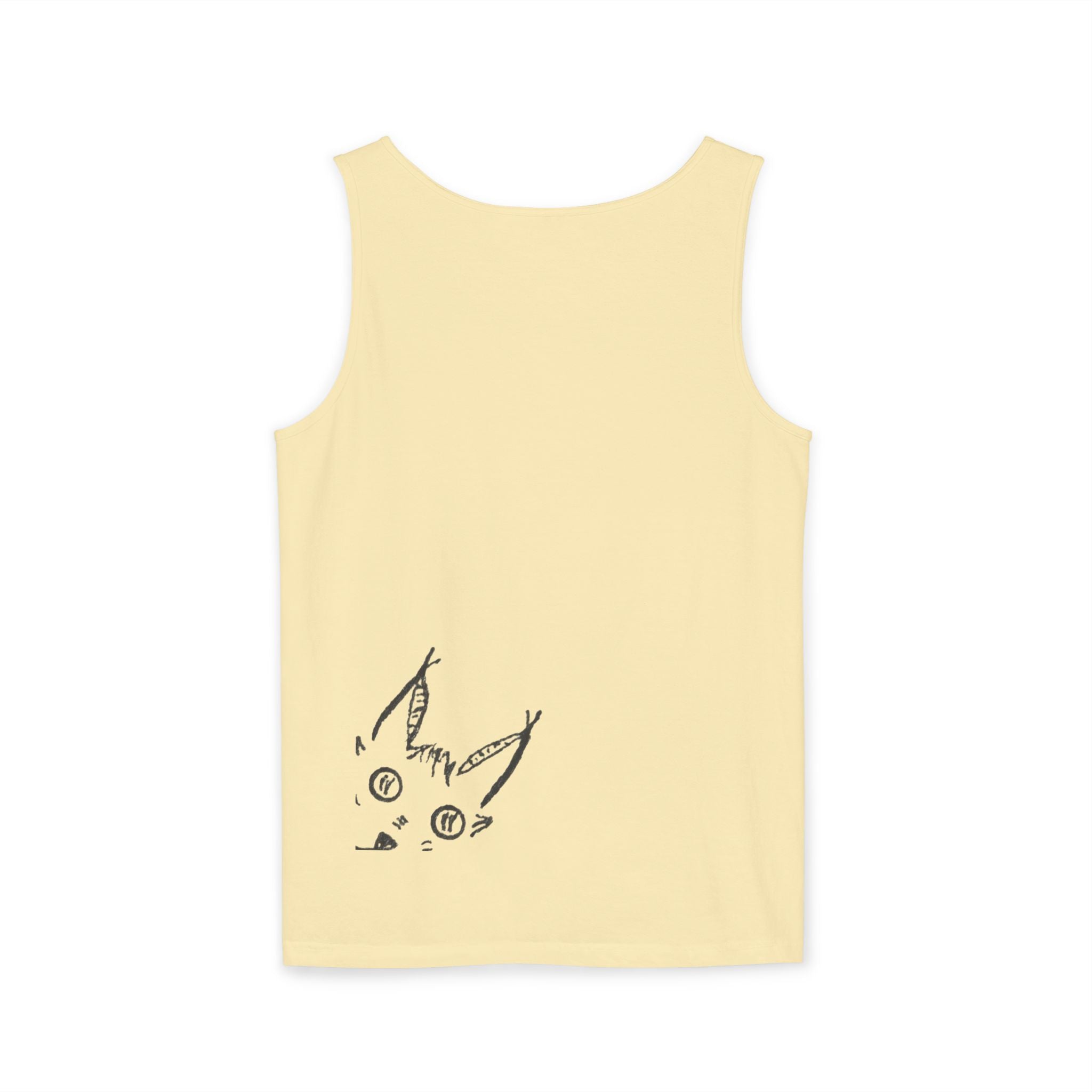 L'chats Wildcat Tank Top — Hand-Drawn Ink to Fabric Print